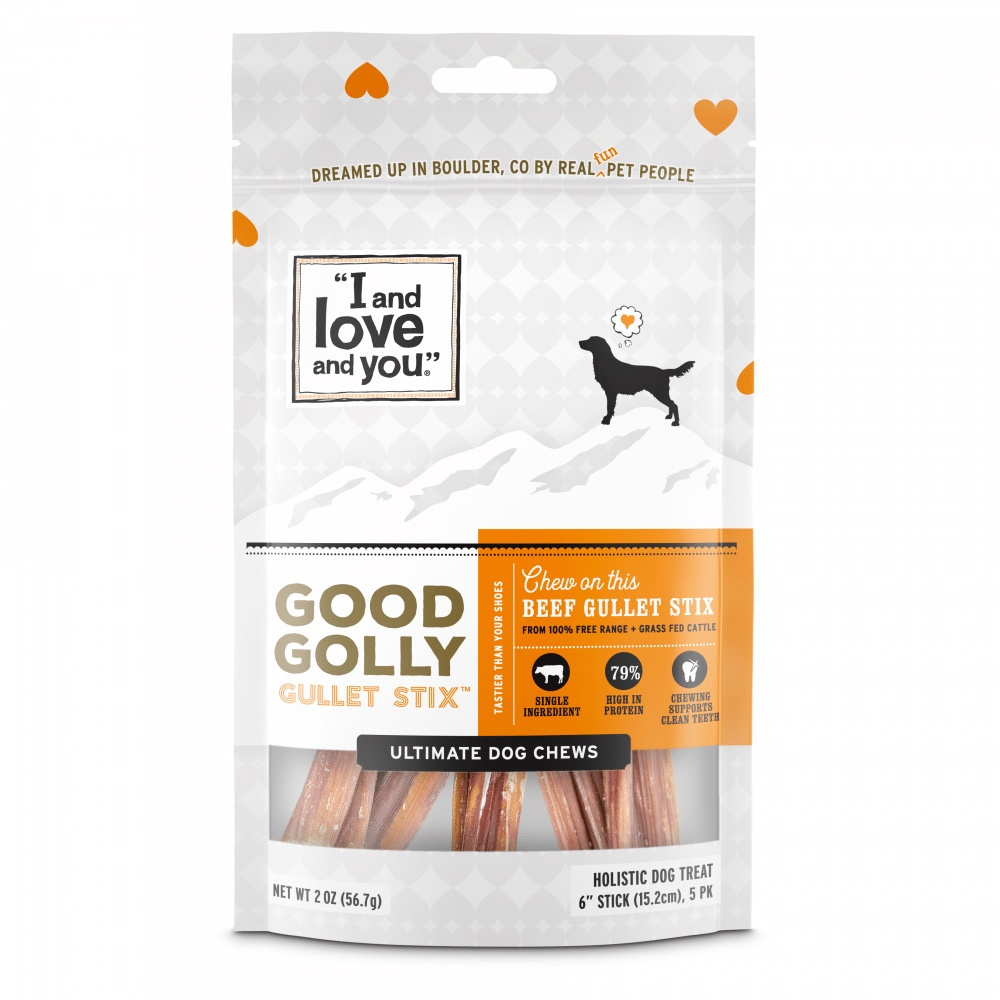 
                  
                    I and Love and You Grain Free Good Golly Gullet Stix Dog Treats
                  
                