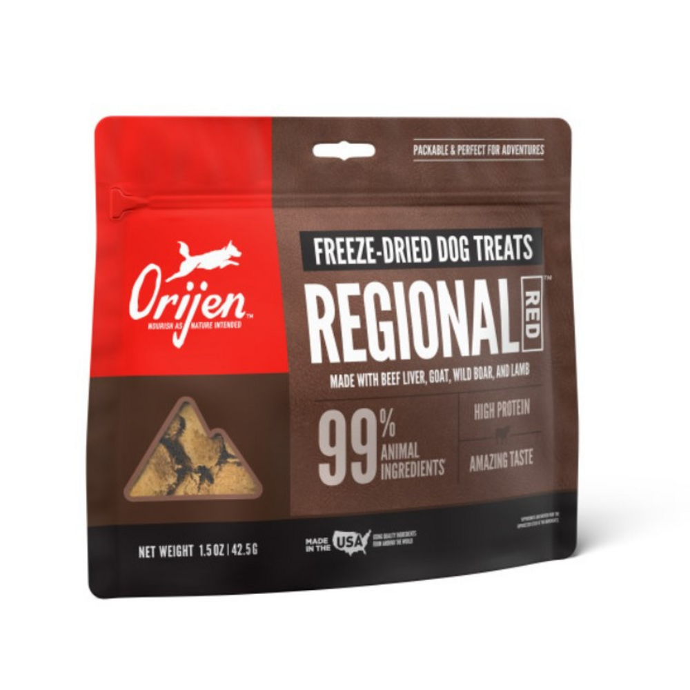 
                  
                    ORIJEN Freeze Dried Regional Red Dog Treats
                  
                