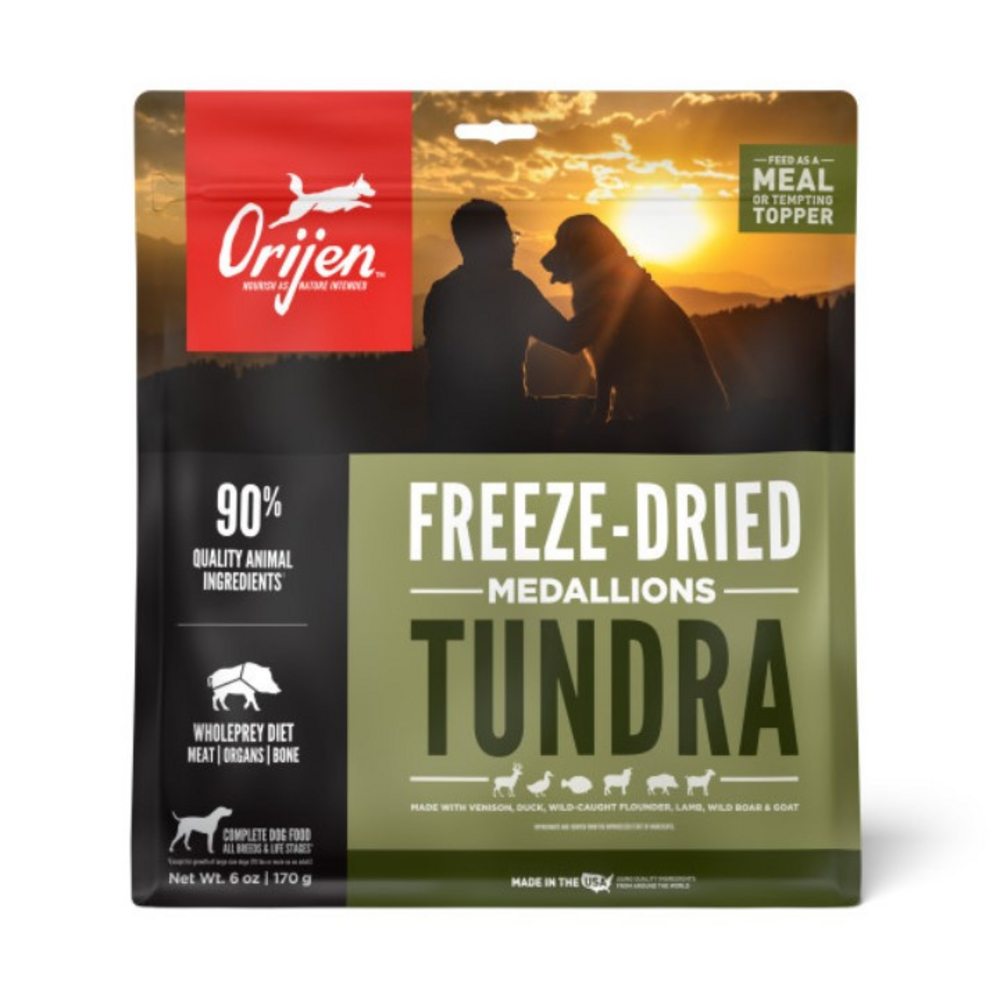 
                  
                    ORIJEN Freeze Dried Tundra Dog Treats
                  
                