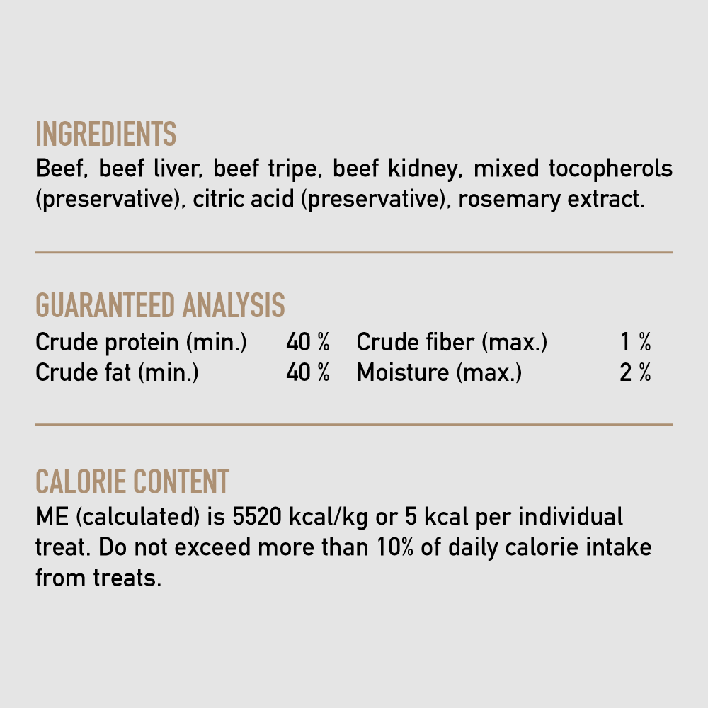 
                  
                    ORIJEN Freeze Dried Ranch Raised Beef Dog Treats
                  
                