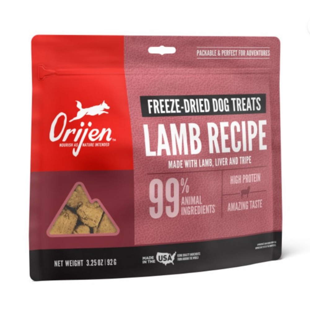 
                  
                    ORIJEN Freeze Dried Grass Fed Lamb Dog Treats
                  
                