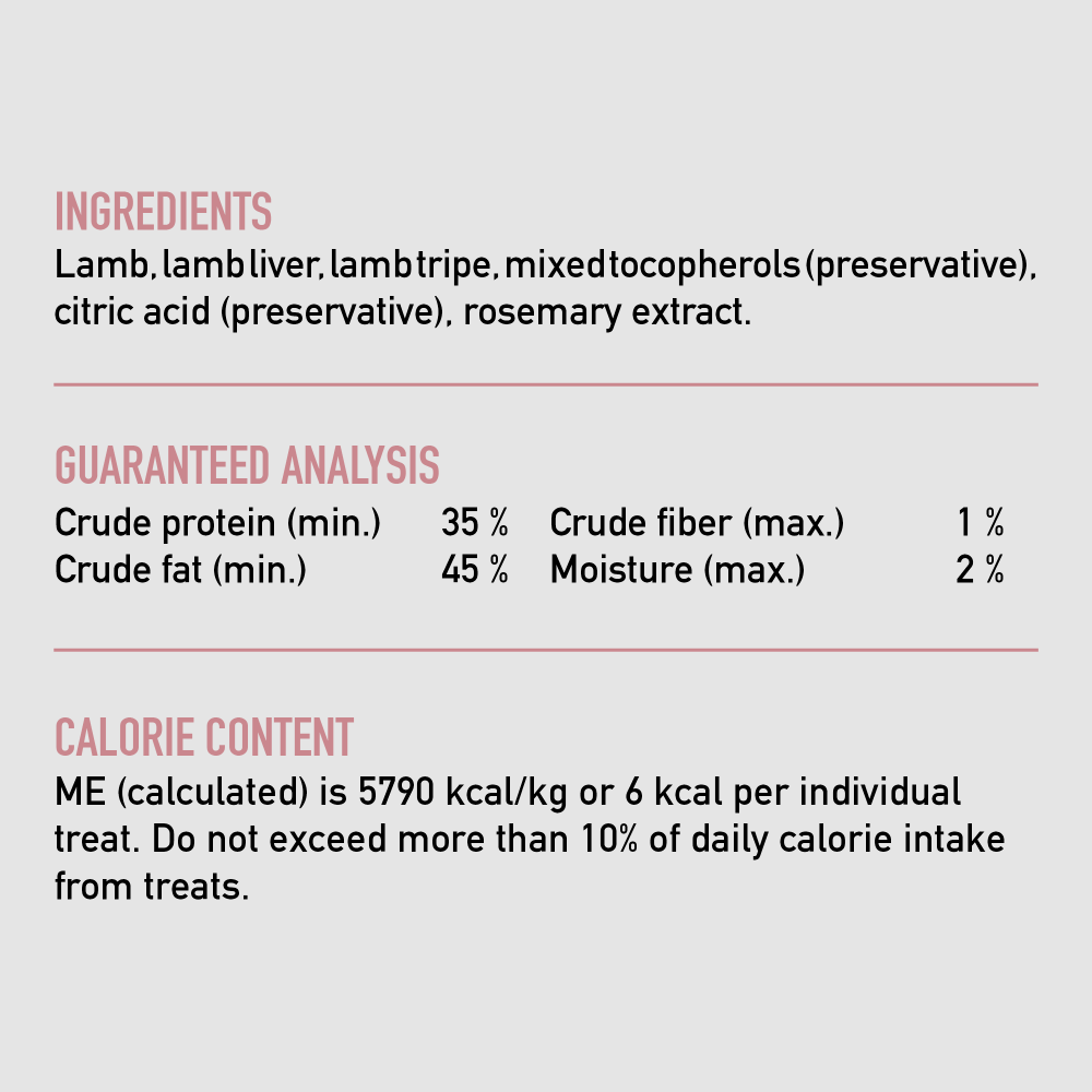 
                  
                    ORIJEN Freeze Dried Grass Fed Lamb Dog Treats
                  
                