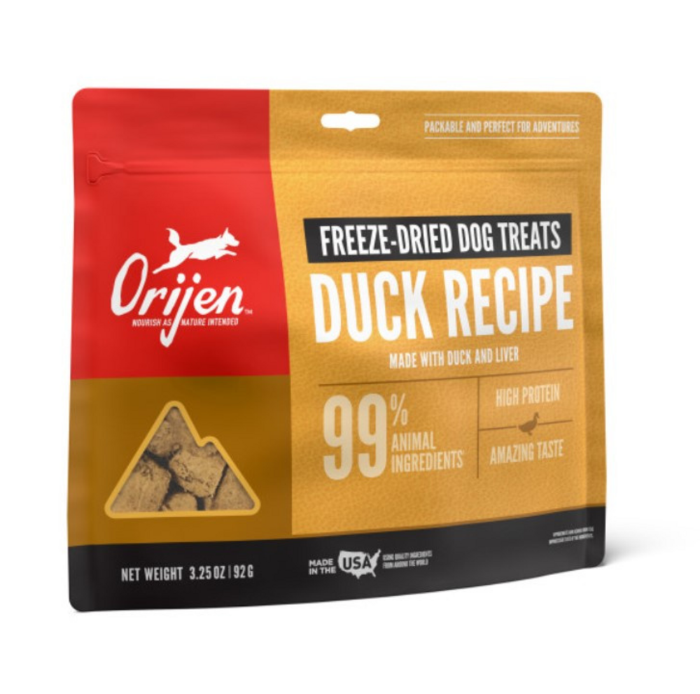 
                  
                    ORIJEN Freeze Dried Free Run Duck Dog Treats
                  
                