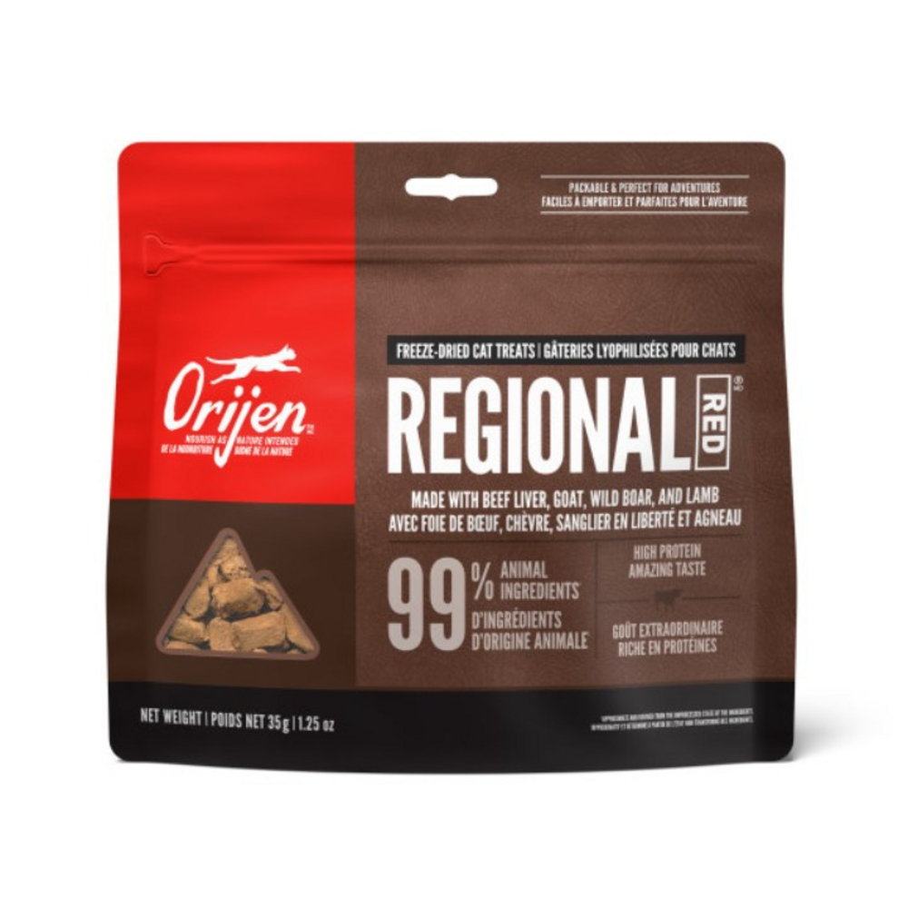 
                  
                    ORIJEN Freeze Dried Regional Red Cat Treats
                  
                