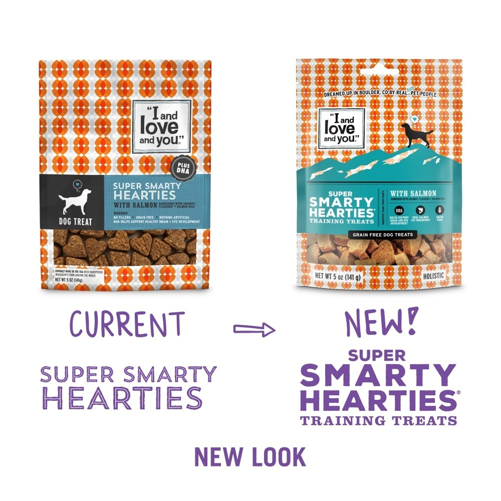 
                  
                    I and Love and You Super Smarty Hearties Grain Free Dog Treats
                  
                