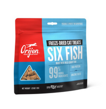 Load image into Gallery viewer, ORIJEN Grain Free Six Fish Freeze Dried Cat Treats