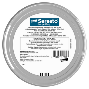 Seresto Flea & Tick Collar Dog