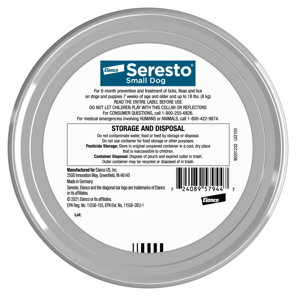 
                  
                    Seresto Flea & Tick Collar Dog
                  
                