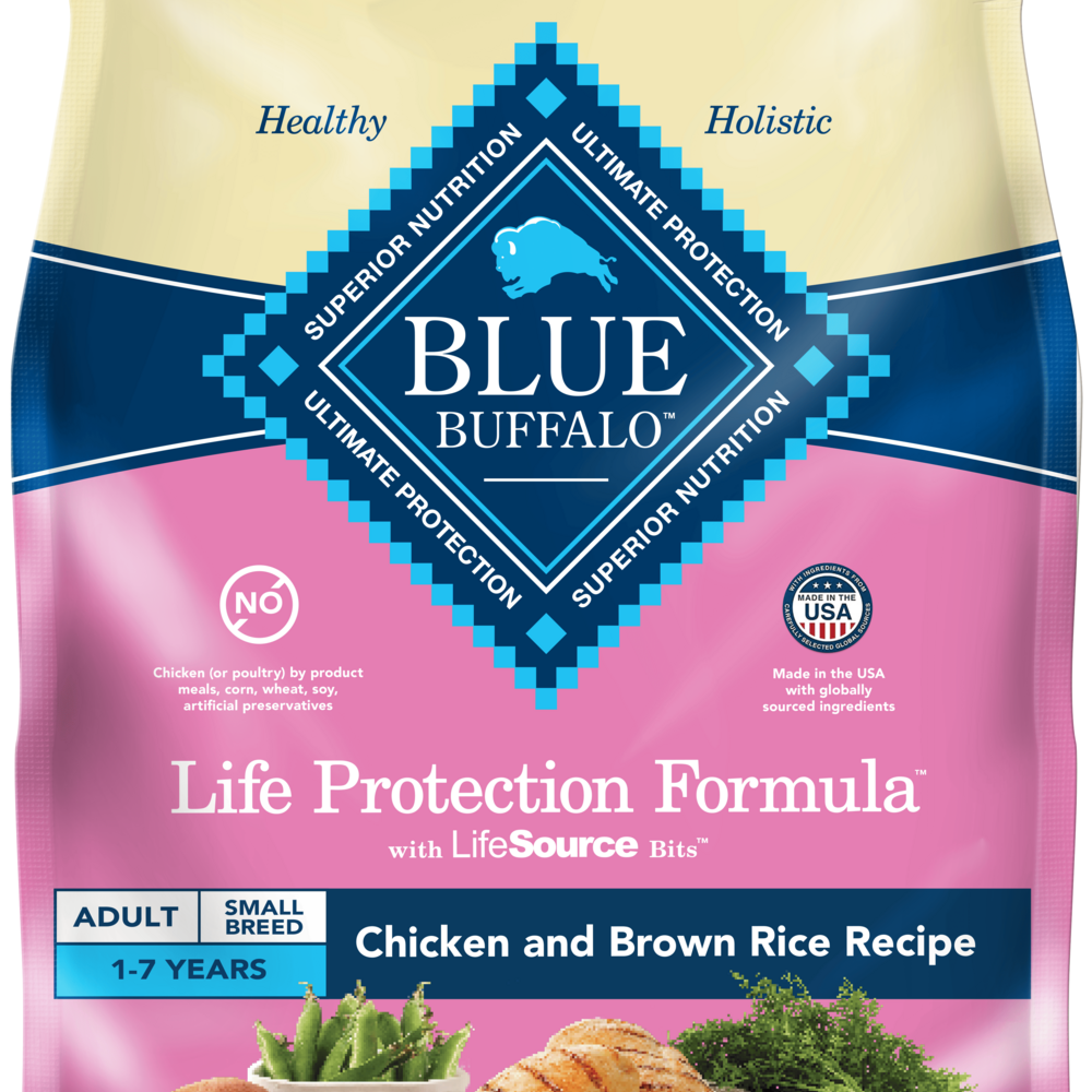 Blue Buffalo Life Protection Formula Small Breed Adult Chicken & Brown Rice Recipe Dry Dog Food