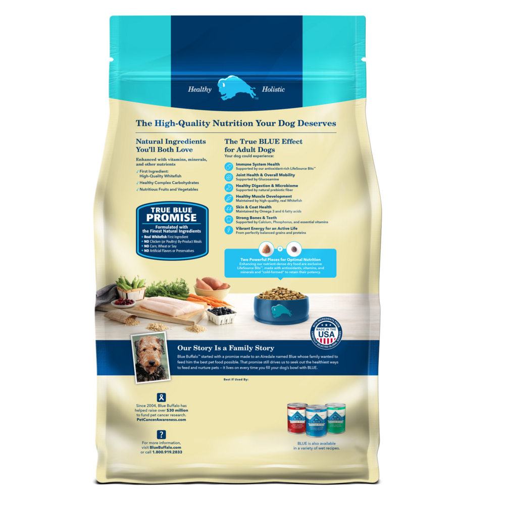 
                  
                    Blue Buffalo Life Protection Formula Adult Fish & Brown Rice Recipe Dry Dog Food
                  
                