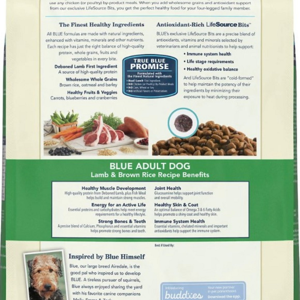 
                  
                    Blue Buffalo Life Protection Formula Adult Lamb & Brown Rice Recipe Dry Dog Food
                  
                