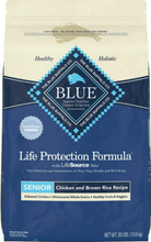 Load image into Gallery viewer, Blue Buffalo Life Protection Formula Senior Chicken &amp; Brown Rice Recipe Dry Dog Food