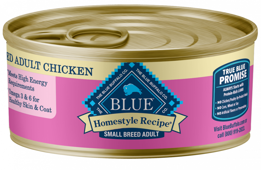 
                  
                    Blue Buffalo Homestyle Recipe Small Breed Adult Chicken Dinner with Garden Vegetables Canned Dog Food
                  
                