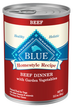 Load image into Gallery viewer, Blue Buffalo Homestyle Recipe Adult Beef Dinner with Garden Vegetables Canned Dog Food