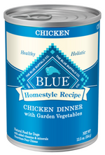 Load image into Gallery viewer, Blue Buffalo Homestyle Recipe Adult Chicken Dinner with Garden Vegetables Canned Dog Food