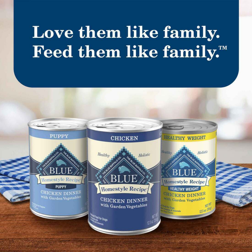 
                  
                    Blue Buffalo Homestyle Recipe Adult Chicken Dinner with Garden Vegetables Canned Dog Food
                  
                