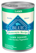 Load image into Gallery viewer, Blue Buffalo Homestyle Recipe Adult Lamb Dinner with Garden Vegetables Canned Dog Food