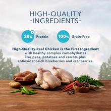 Load image into Gallery viewer, Blue Buffalo Wilderness Grain Free High Protein Chicken Recipe Adult Dry Dog Food