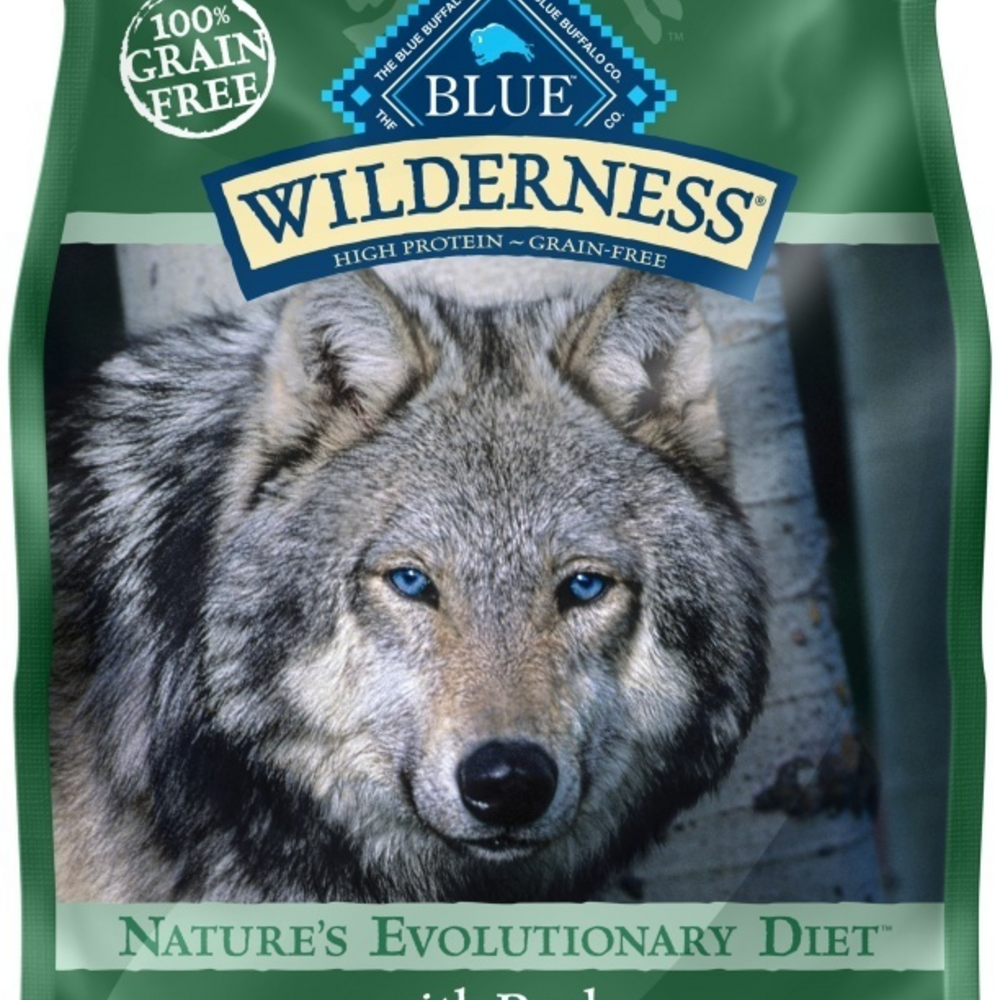 Blue Buffalo Wilderness Grain Free High Protein Duck Recipe Dry Dog Food