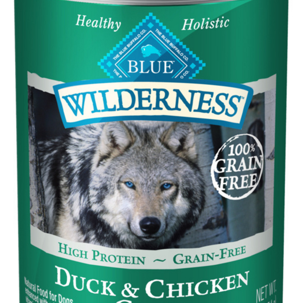 Blue Buffalo Wilderness High-Protein Grain-Free Duck & Chicken Grill Adult Canned Dog Food