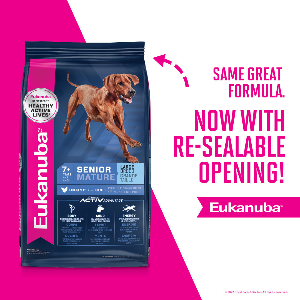 
                  
                    Eukanuba Large Breed Senior Dry Dog Food
                  
                