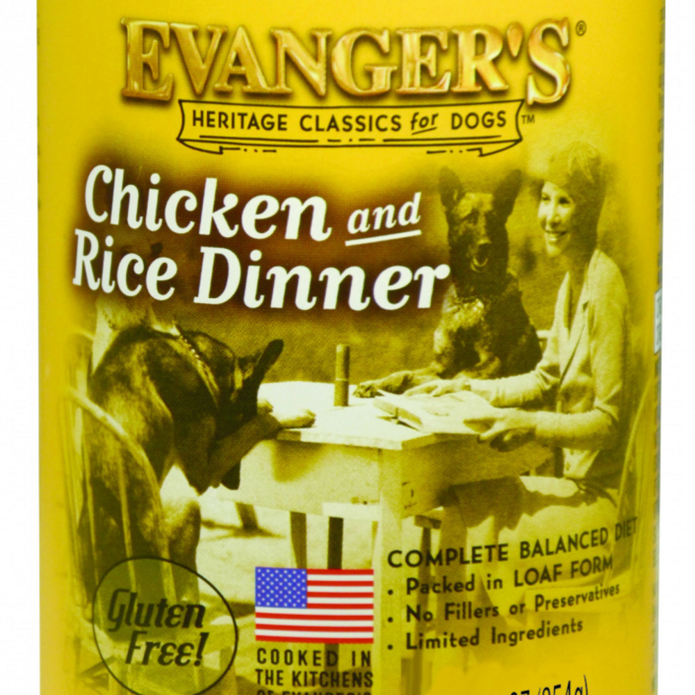Evanger's Classic Chicken and Rice Dinner Canned Dog Food