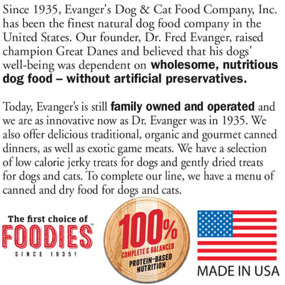 
                  
                    Evanger's Classic Chicken and Rice Dinner Canned Dog Food
                  
                