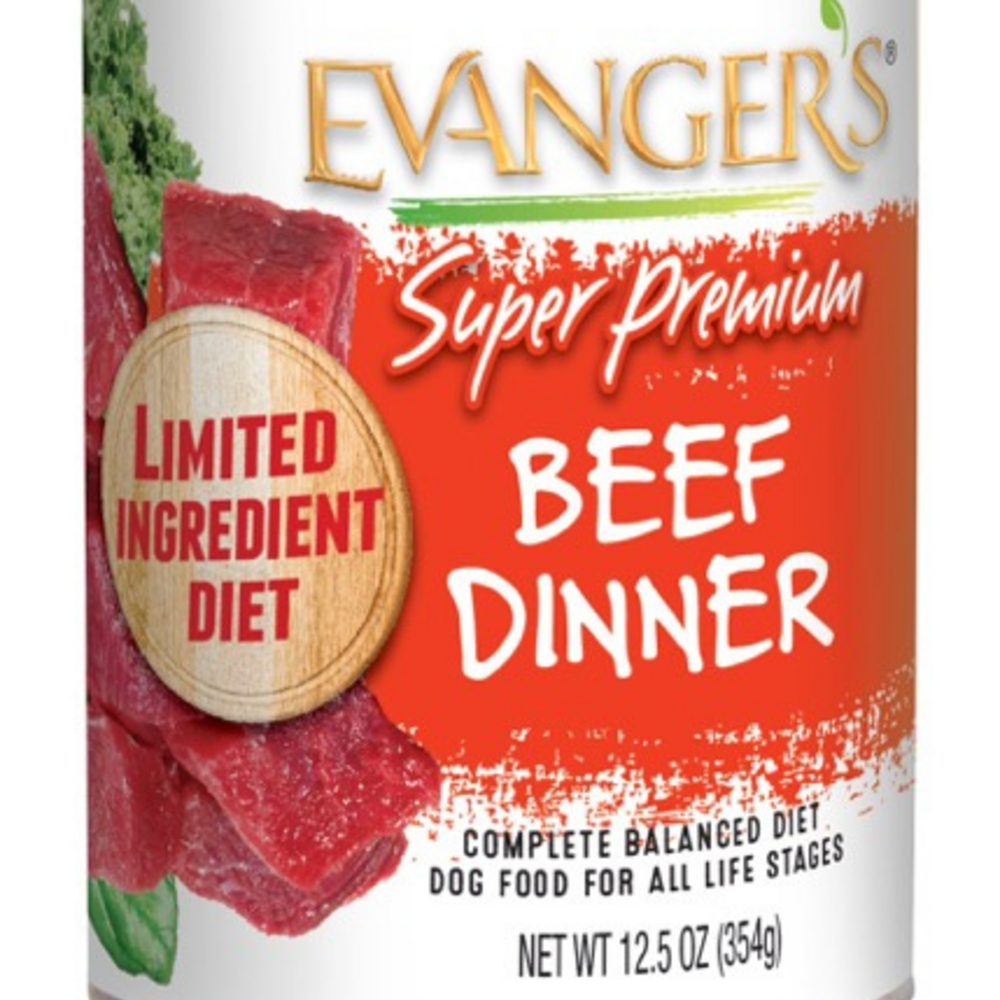 Evanger's Super Premium Beef Dinner Canned Dog Food