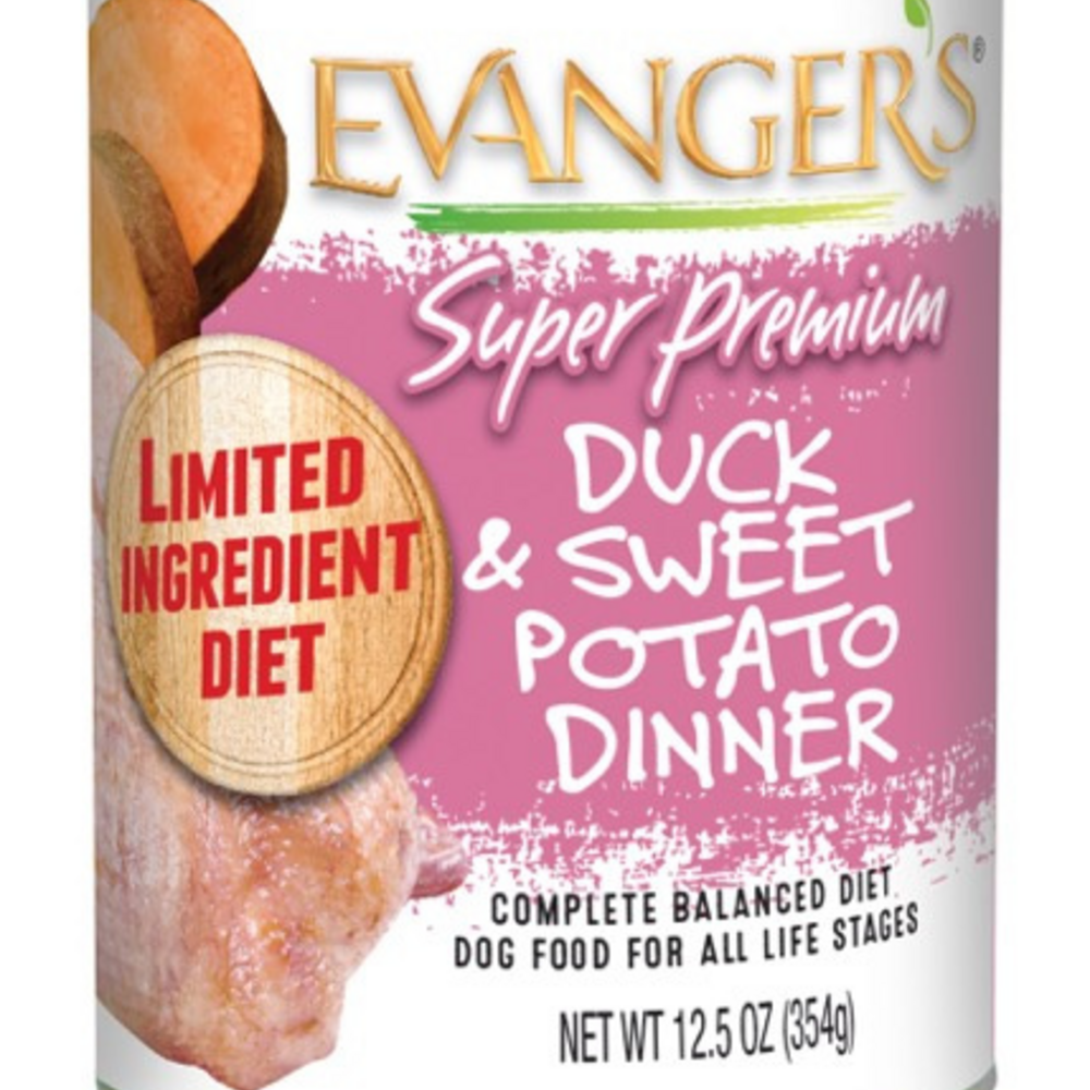 Evanger's Super Premium Duck and Sweet Potato Canned Dog Food