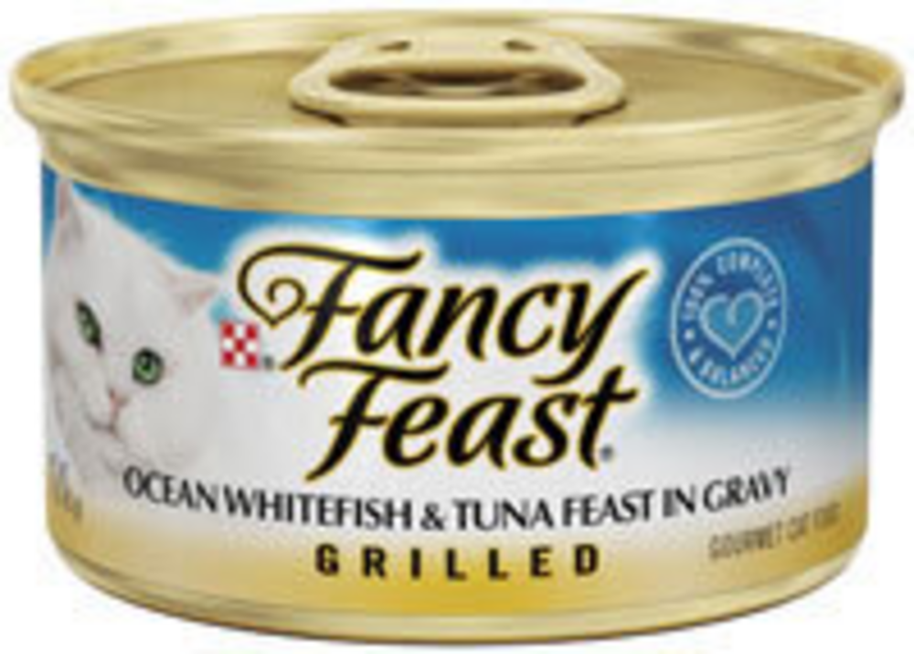 Purina Fancy Feast Grilled Ocean Whitefish and Tuna Wet Cat Food