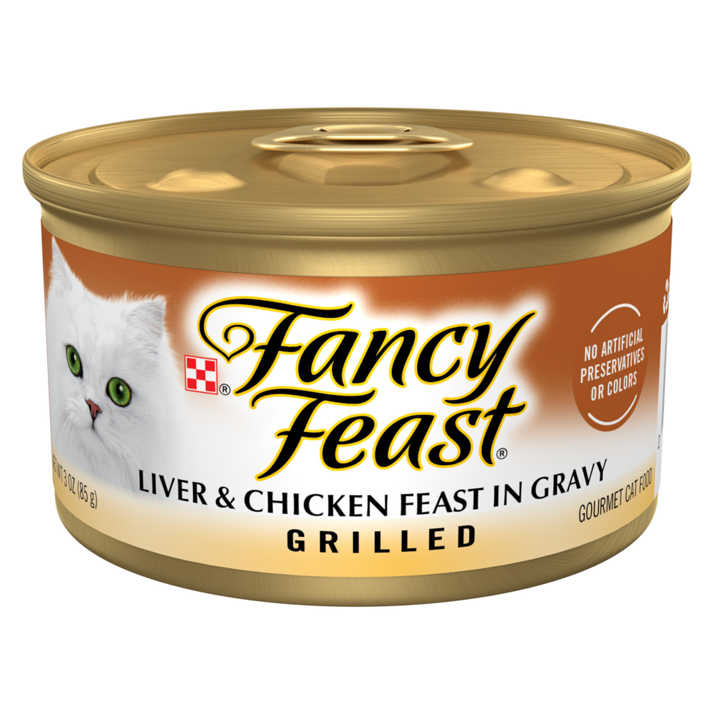 Purina Fancy Feast Grilled Liver Chicken and Gravy Wet Cat Food