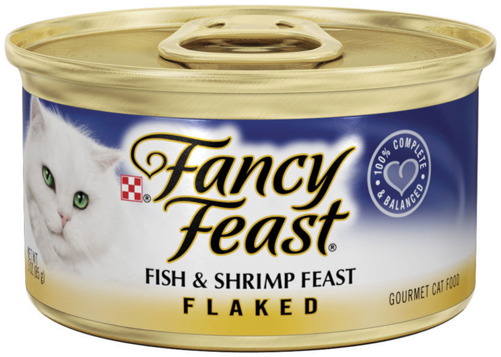 
                  
                    Fancy Feast Flaked Fish and Shrimp Canned Cat Food
                  
                