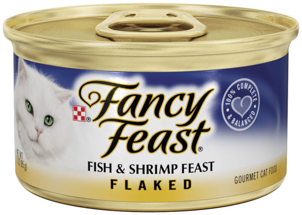 Fancy Feast Flaked Fish and Shrimp Wet Cat Food