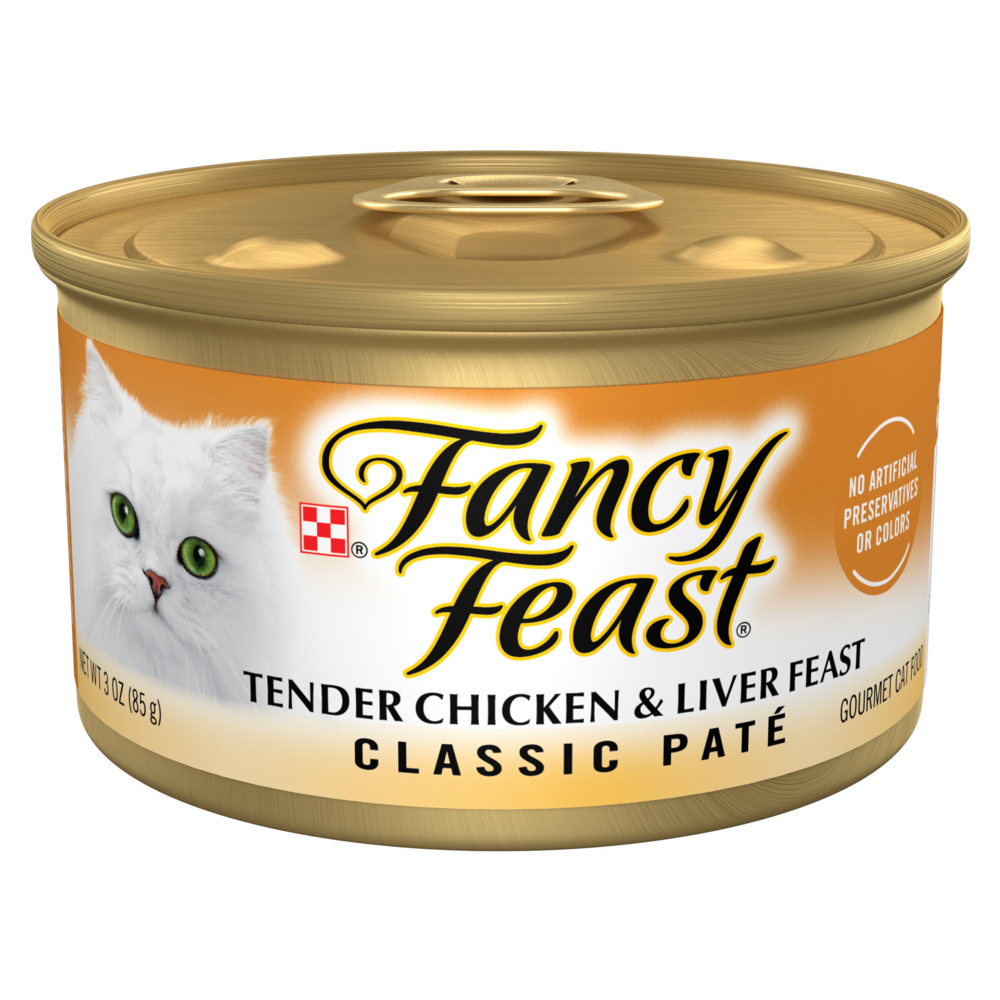 Purina Fancy Feast Classic Pate Liver and Chicken Wet Cat Food