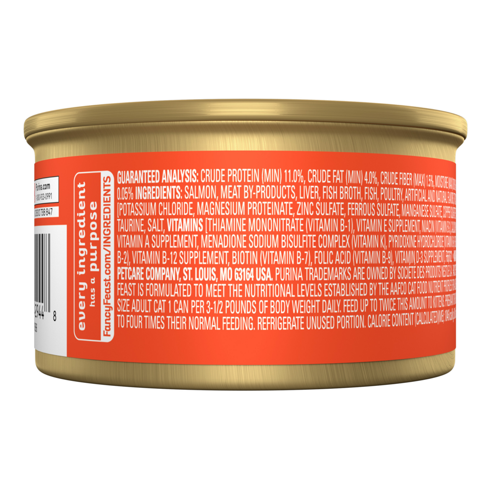 Purina Fancy Feast Classic Pate Savory Salmon Wet Cat Food