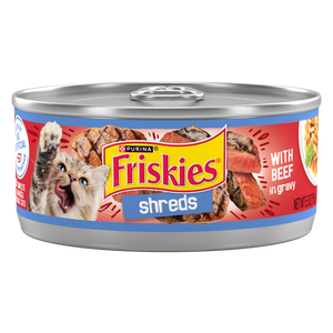 Friskies Shredded Beef Canned Cat Food