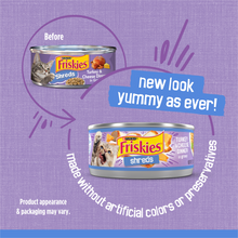 Load image into Gallery viewer, Friskies Savory Shreds Turkey And Cheese Dinner In Gravy Canned Cat Food