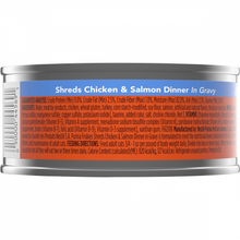 Load image into Gallery viewer, Friskies Savory Shreds Chicken And Salmon Dinner In Gravy Canned Cat Food