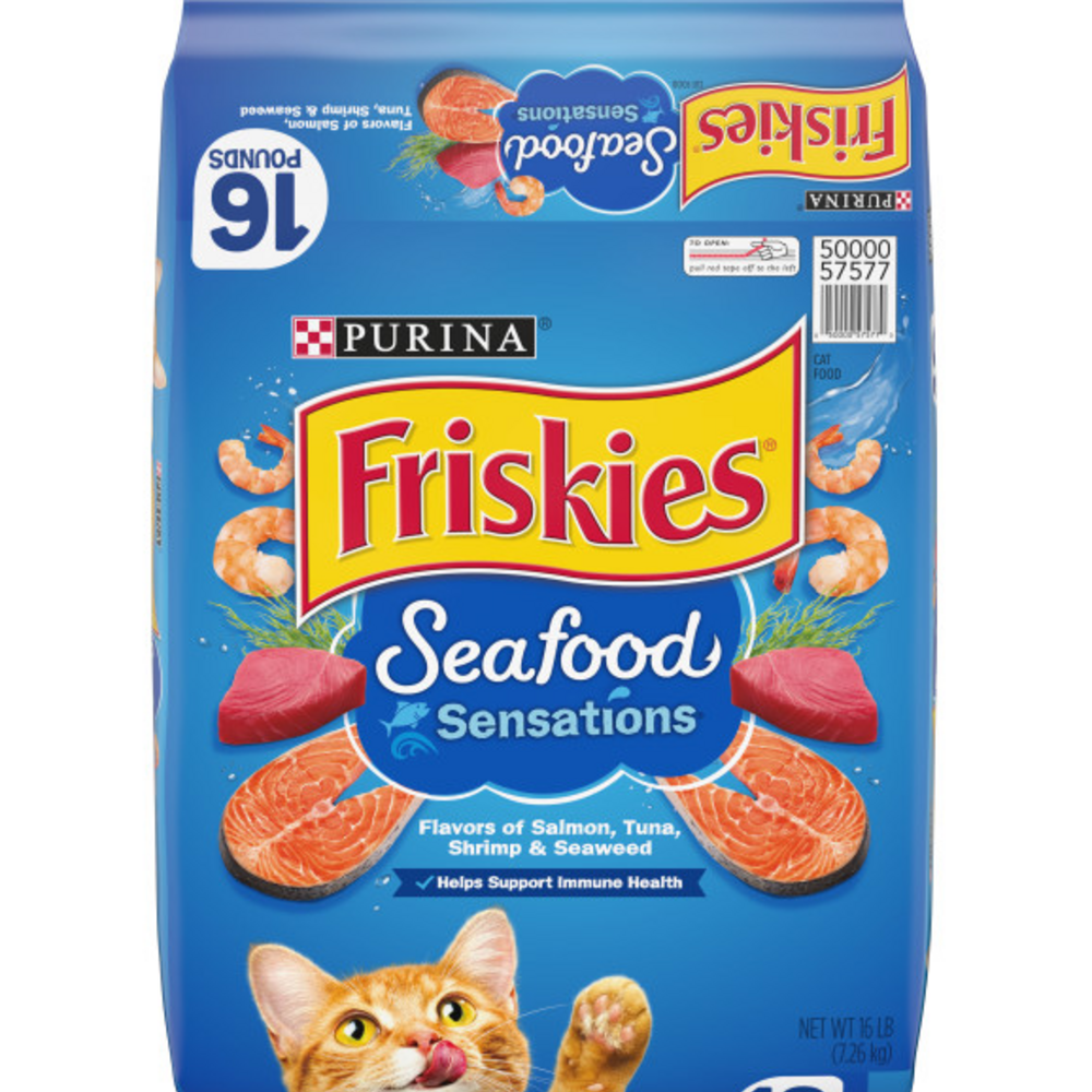 Friskies Seafood Sensations Dry Cat Food