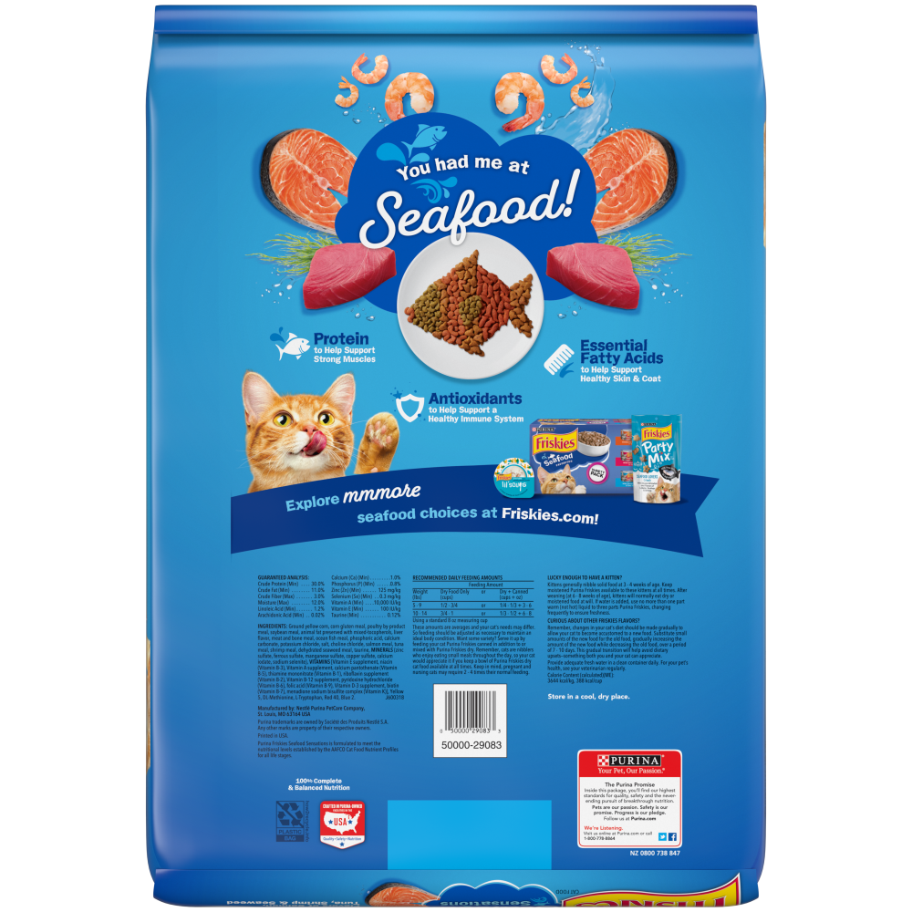 
                  
                    Friskies Seafood Sensations Dry Cat Food
                  
                