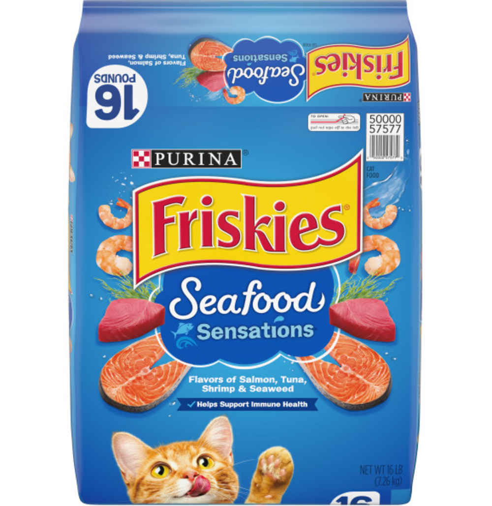 Purina Friskies Seafood Sensations Dry Cat Food