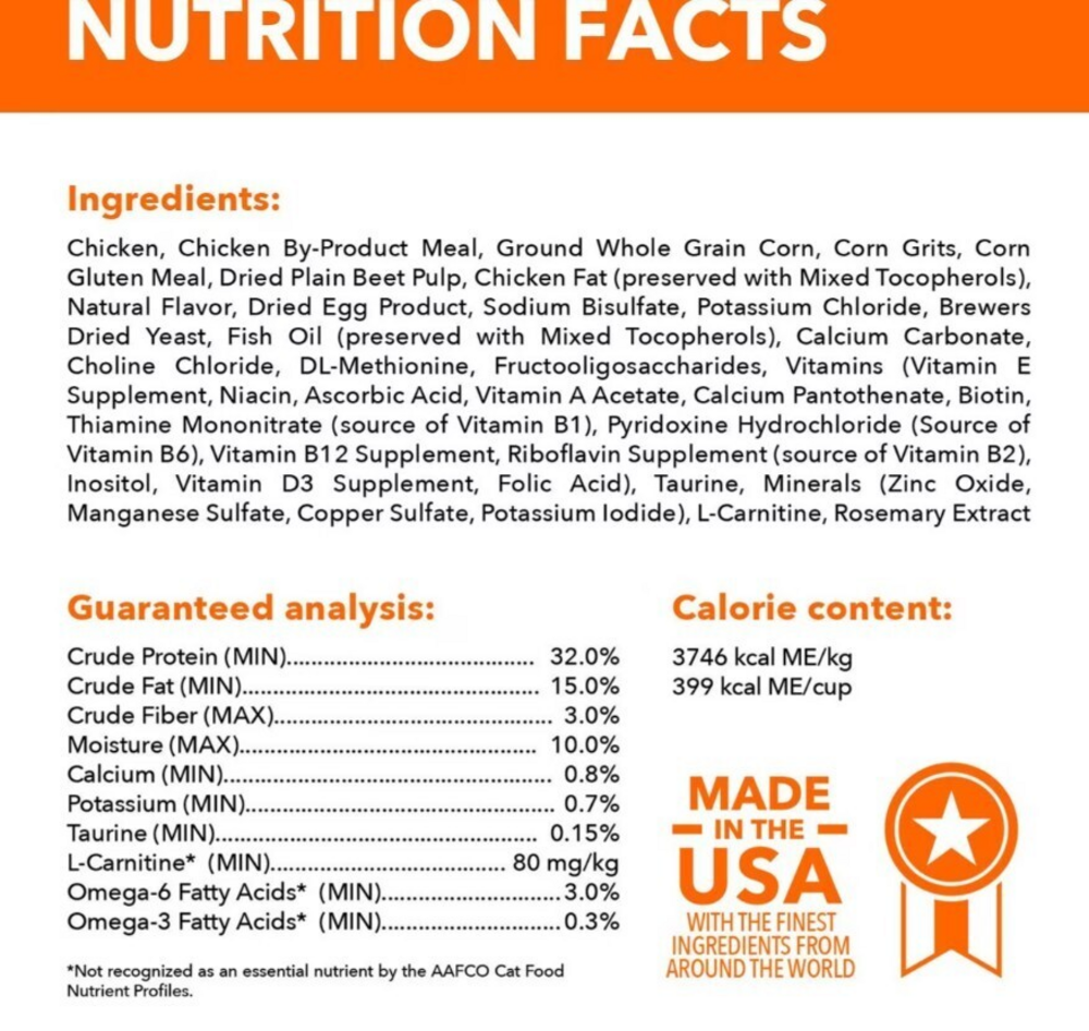 
                  
                    Iams Proactive Health Adult Original with Chicken Dry Cat Food
                  
                