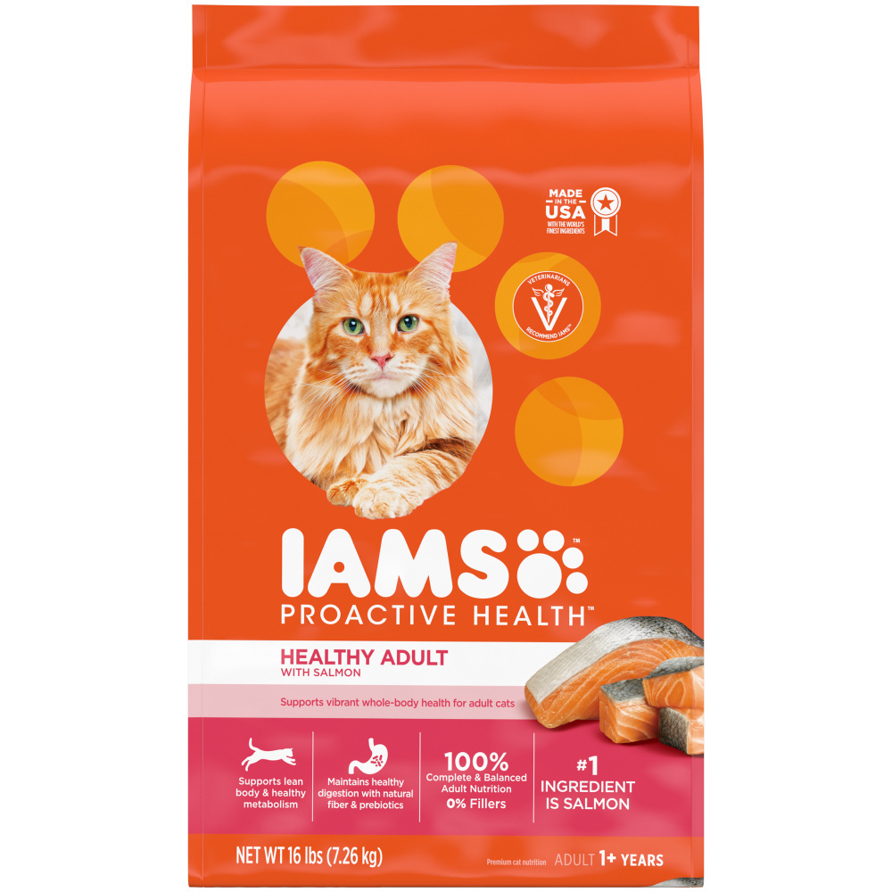 
                  
                    Iams ProActive Health Original with Salmon and Tuna Dry Cat Food
                  
                