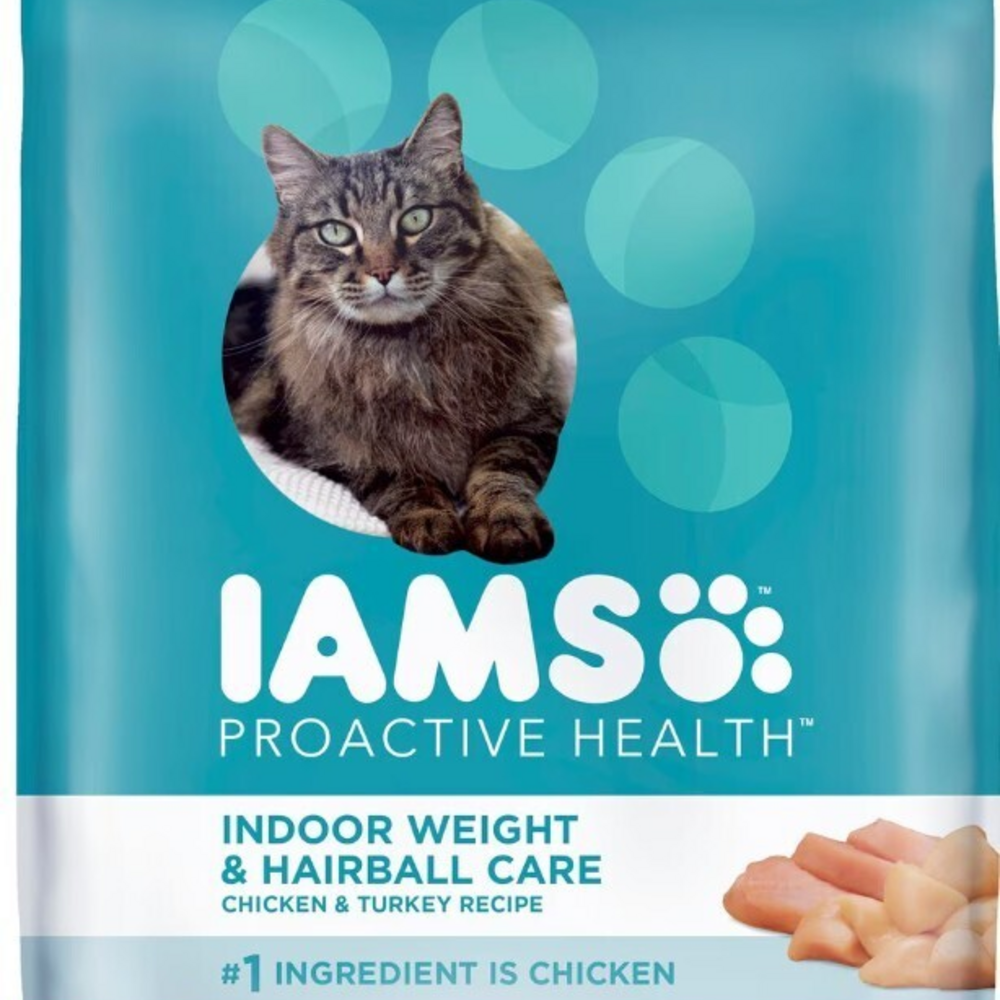 Iams Proactive Health Indoor Weight and Hairball Care Dry Cat Food