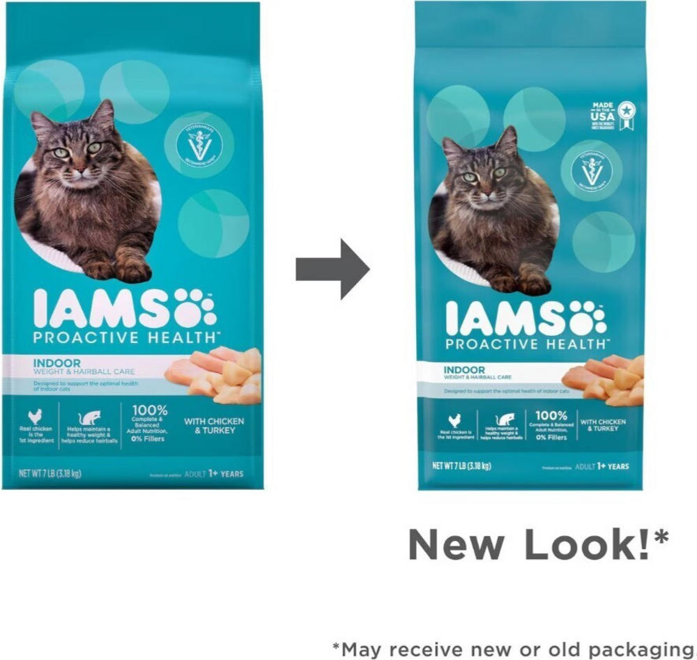 
                  
                    Iams Proactive Health Indoor Weight and Hairball Care Dry Cat Food
                  
                