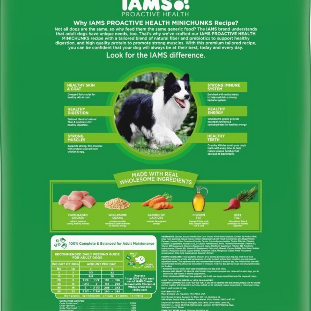 Iams ProActive Health Adult MiniChunks Dry Dog Food