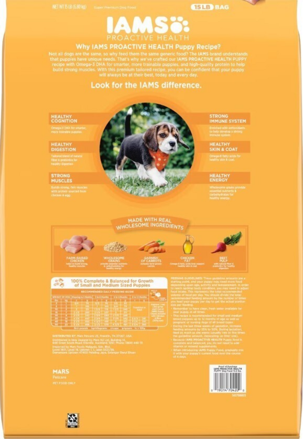 Iams ProActive Health Smart Puppy Original Dry Food