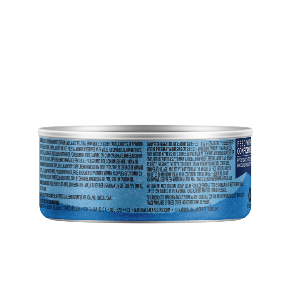 
                  
                    Natural Balance Original Ultra Ocean Fish Recipe Canned Wet Cat Food
                  
                