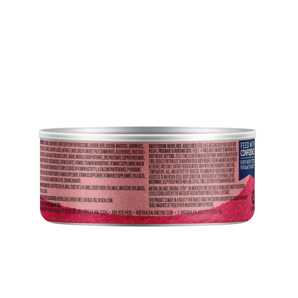 
                  
                    Natural Balance Original Ultra Salmon Recipe Canned Wet Cat Food
                  
                