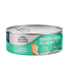 Load image into Gallery viewer, Natural Balance Limited Ingredient Chicken &amp; Green Pea Recipe Canned Wet Cat Food